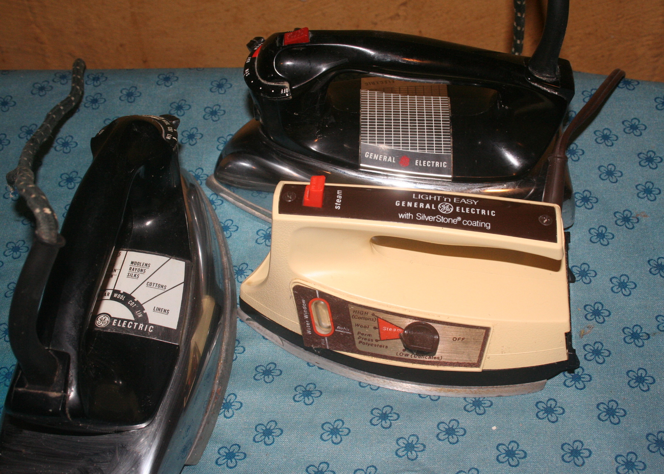 Ironing Board and Irons