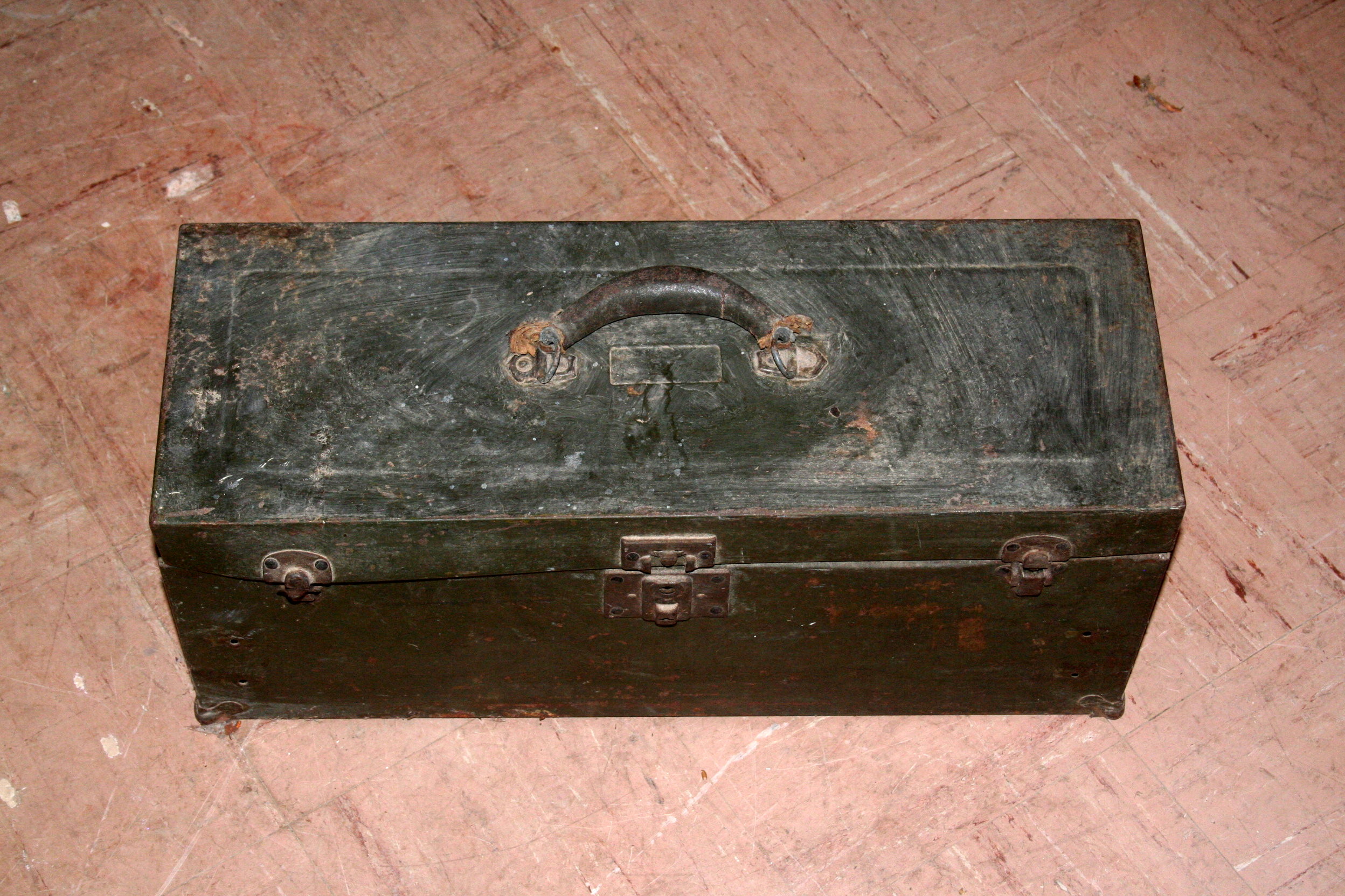 Vintage Cabinet and Tools