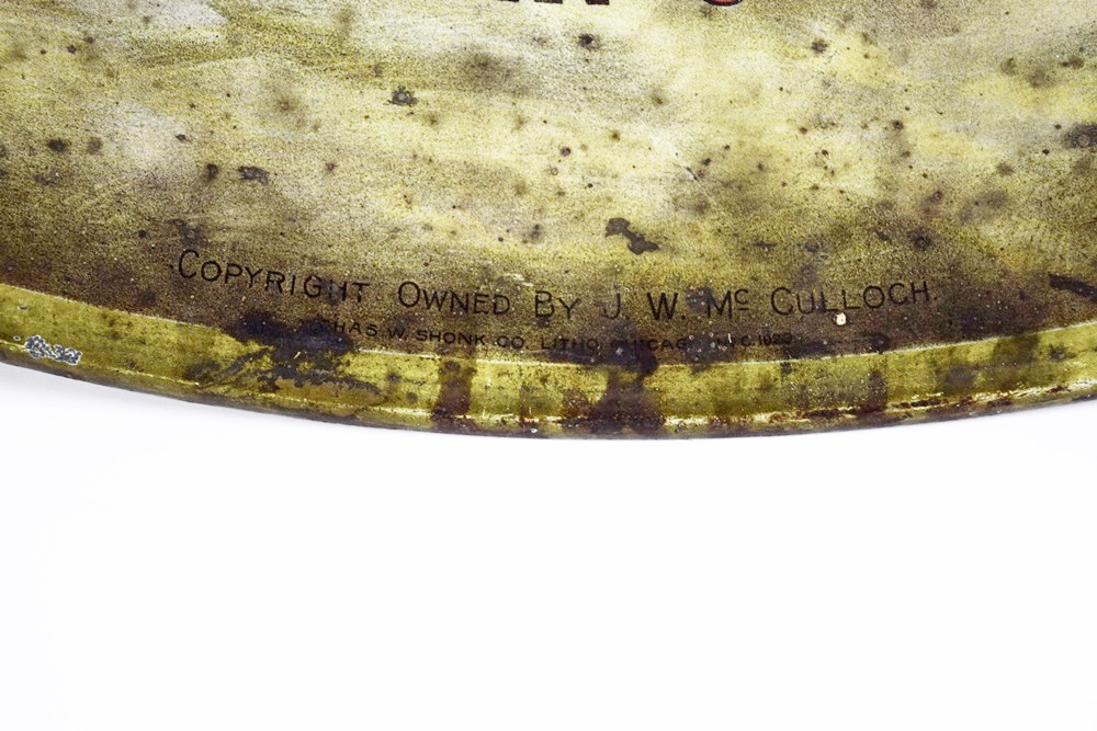 A Rare 1929 "Green River Whiskey" Advertising Sign