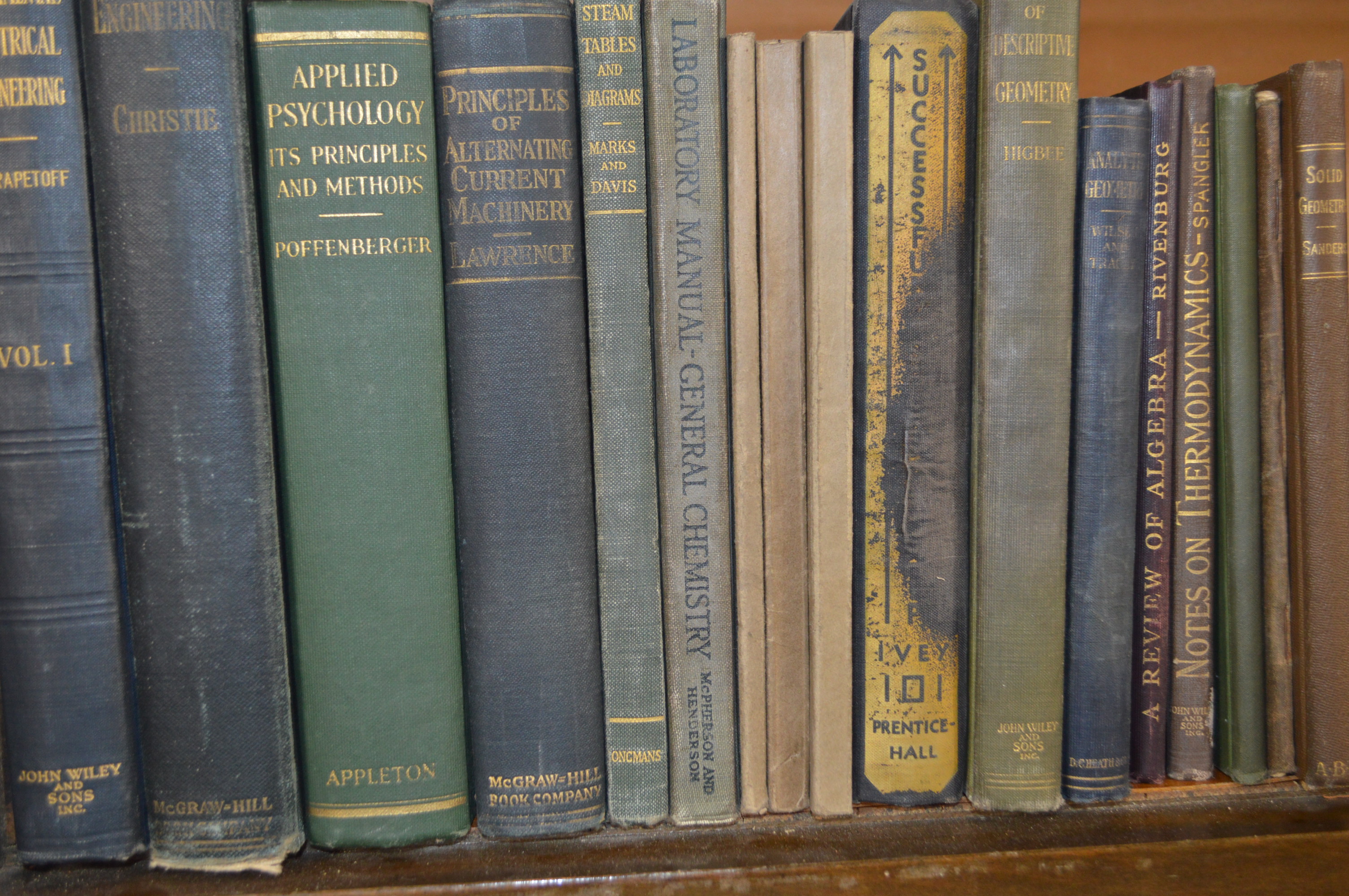 Vintage and Antique Textbooks 
