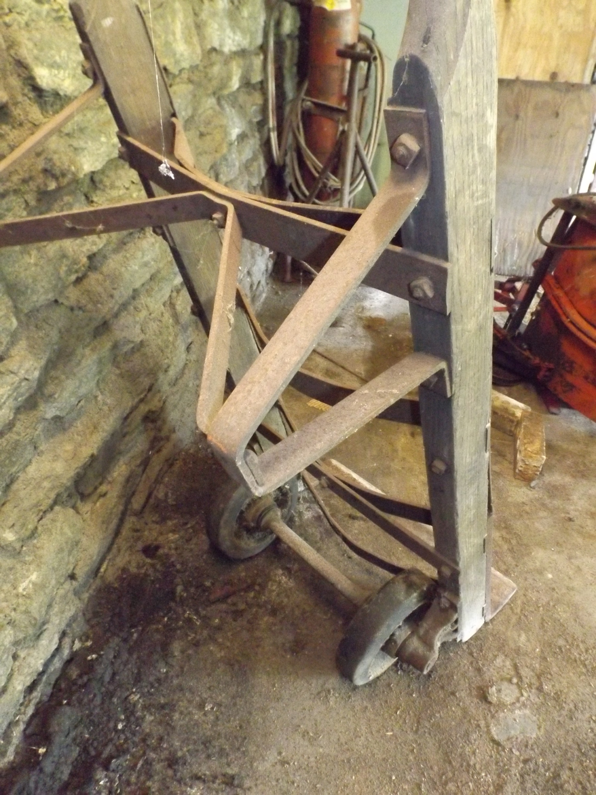 Vintage Beer Keg Trolley