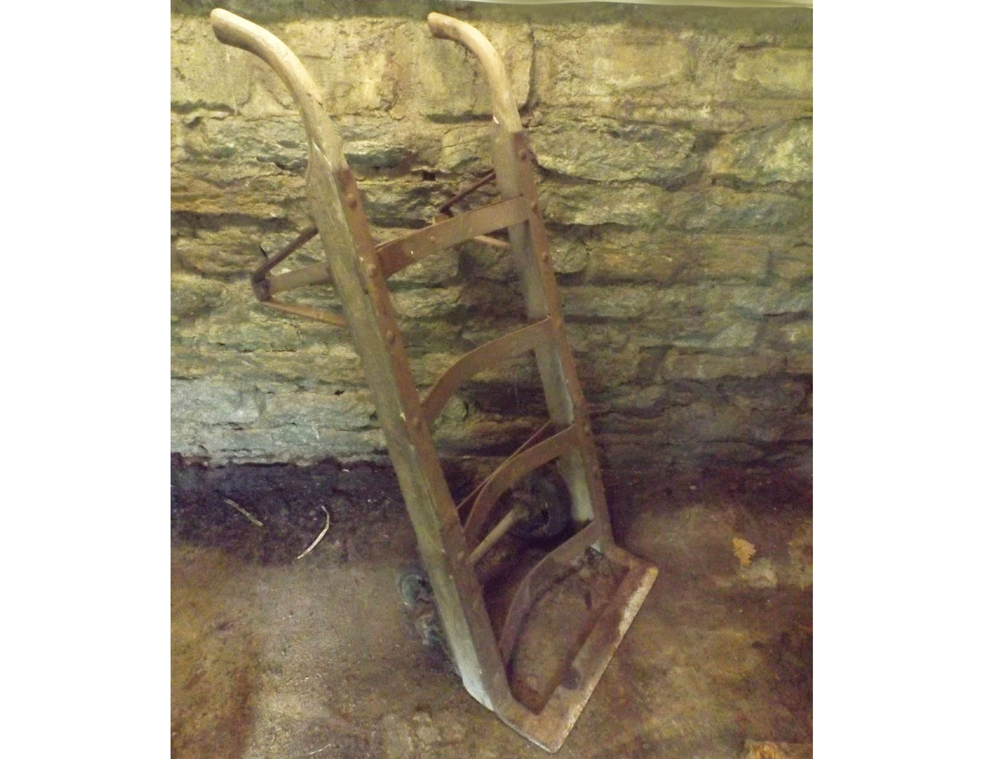 Vintage Beer Keg Trolley