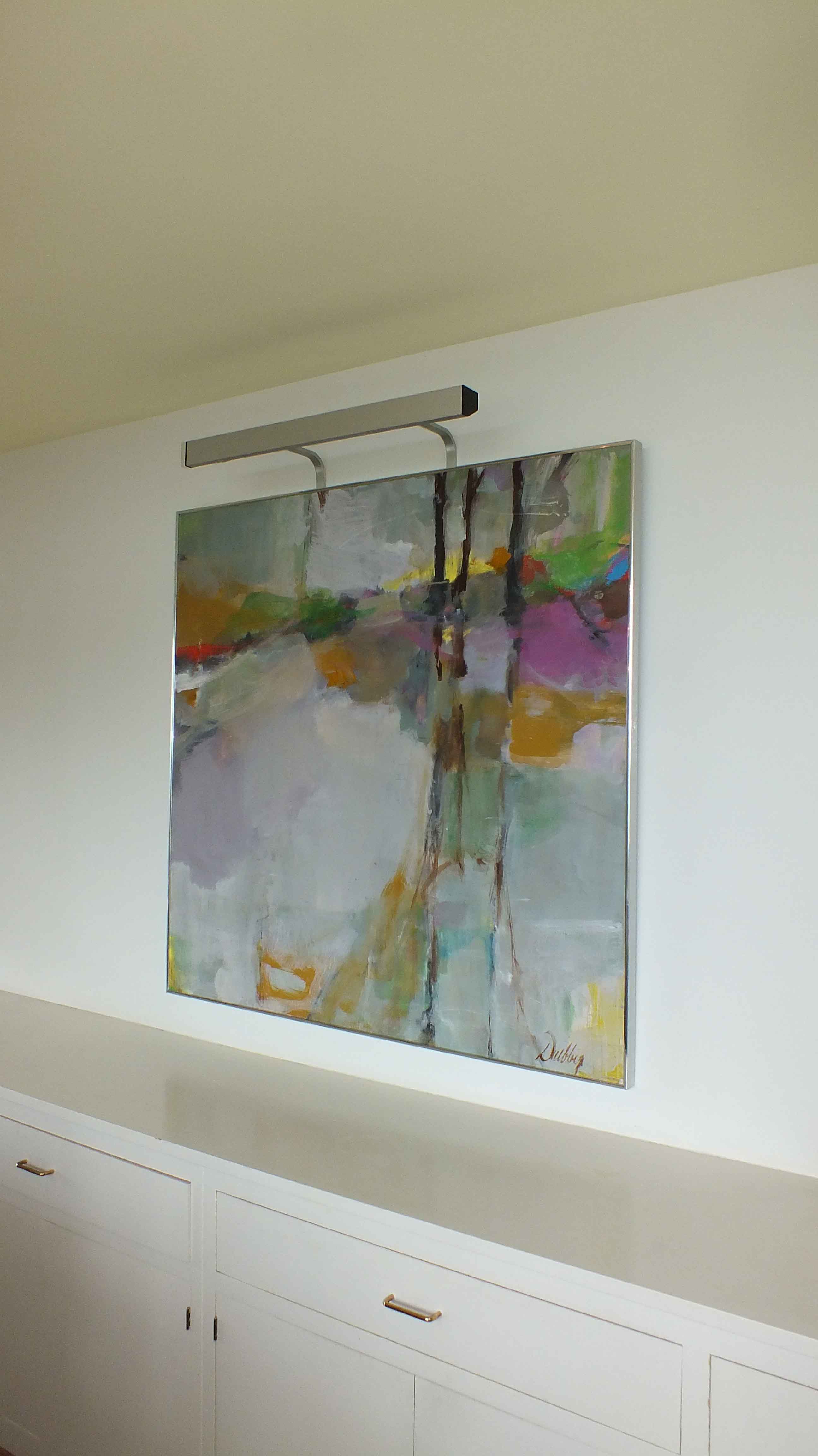 William Duebber Original Acrylic Painting, "Reflections"