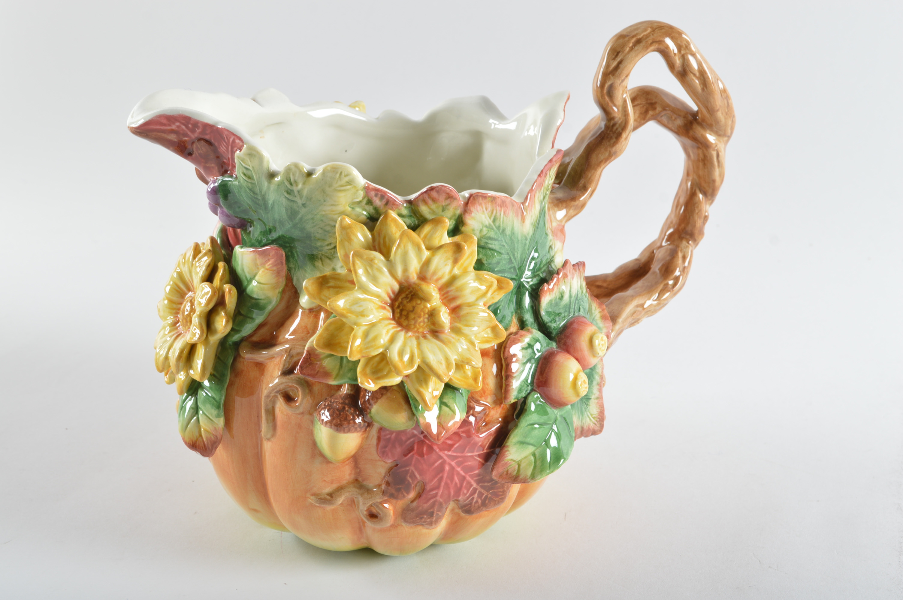 Vintage Fitz and Floyd and Weller Pottery Pitchers 