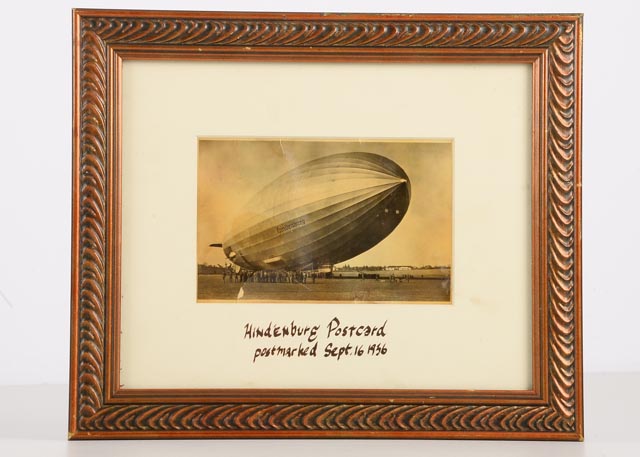 Original Hindenburg Postcard From 1936