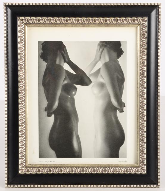 Heinz Hajek-Halke Framed Nude Photo Offset Lithograph Prints