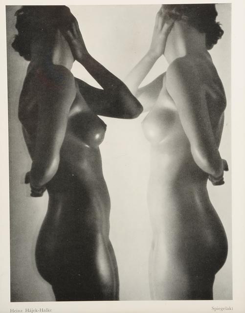 Heinz Hajek-Halke Framed Nude Photo Offset Lithograph Prints
