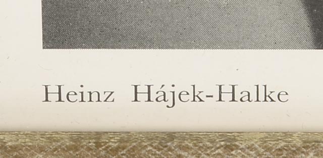 Heinz Hajek-Halke Framed Nude Photo Offset Lithograph Prints