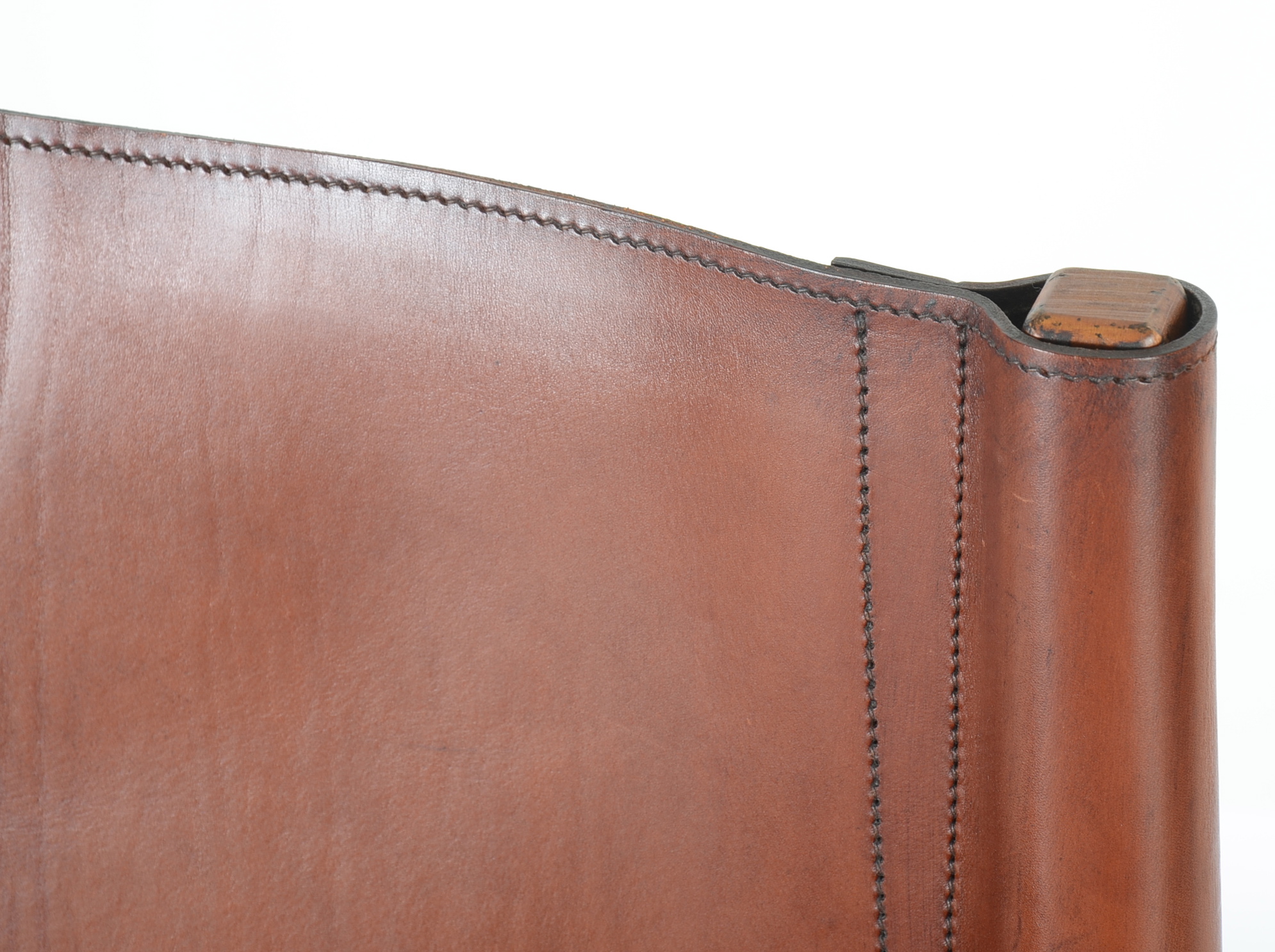 Leather Replica Napoleon Military Chair