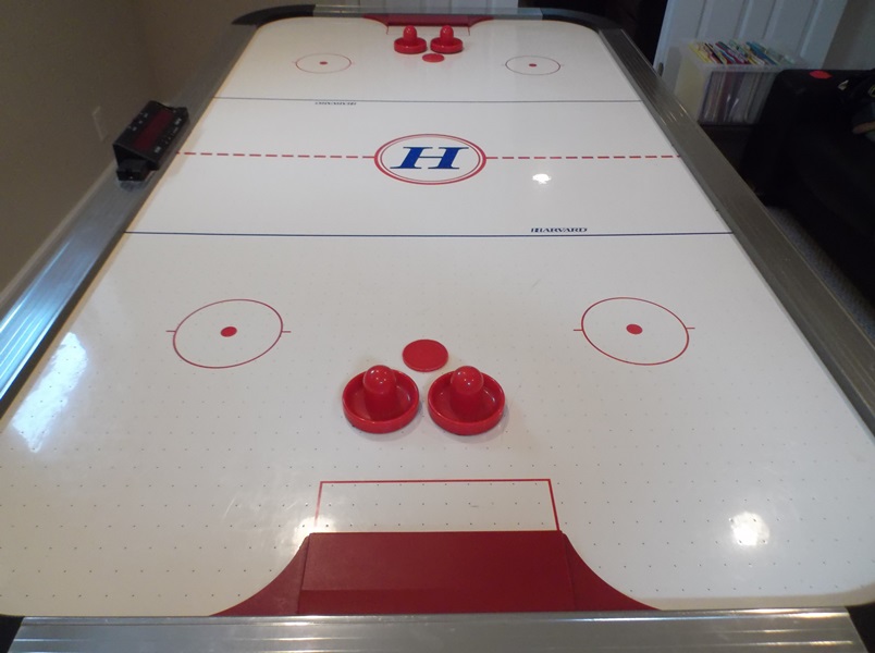 Harvard Air Hockey with Electric Scoreboard 