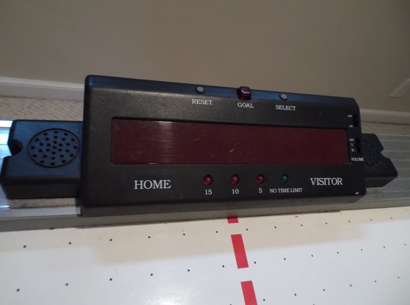 Harvard Air Hockey with Electric Scoreboard 