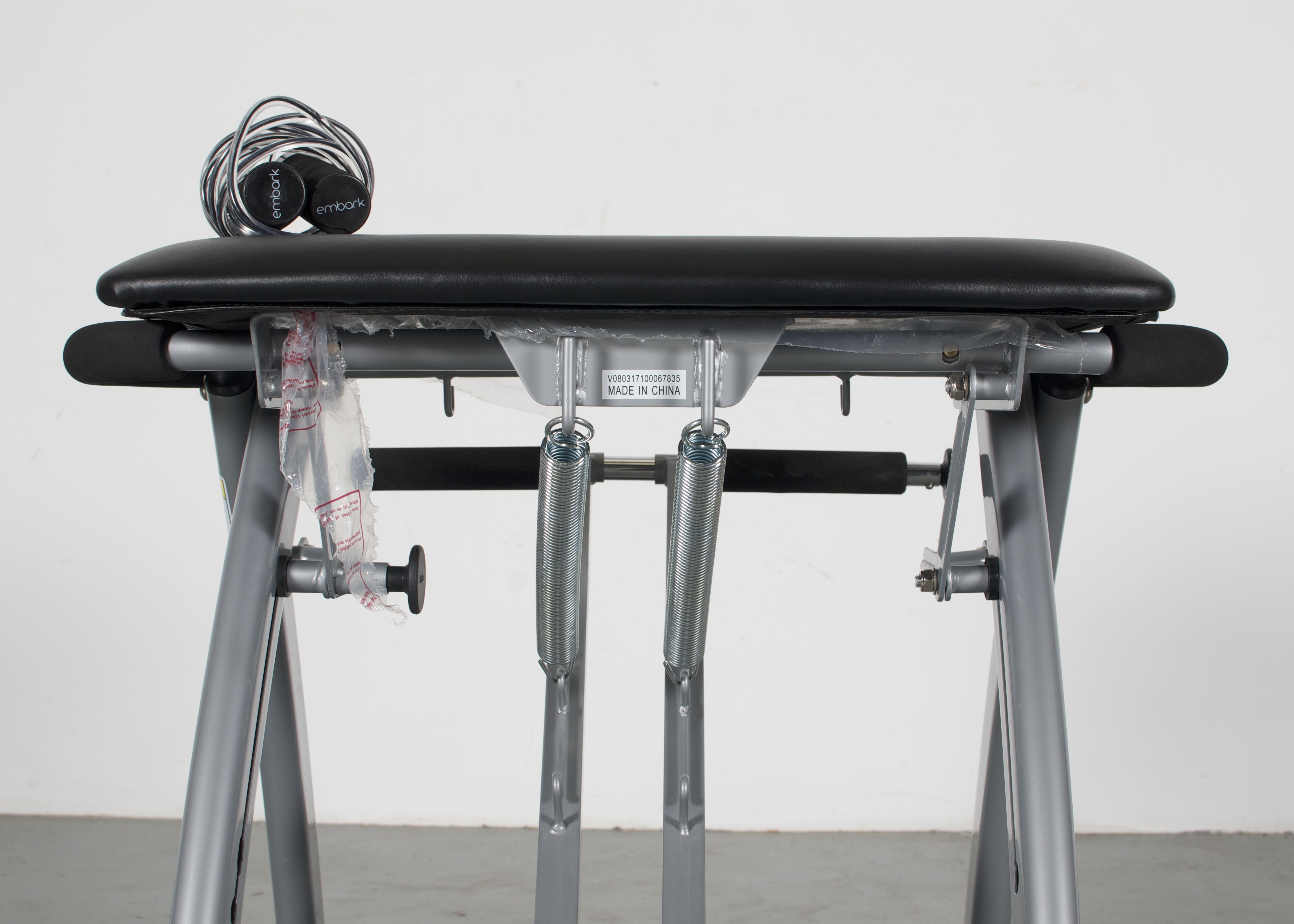 Malibu Pilates Machine and Weighted Jump Rope