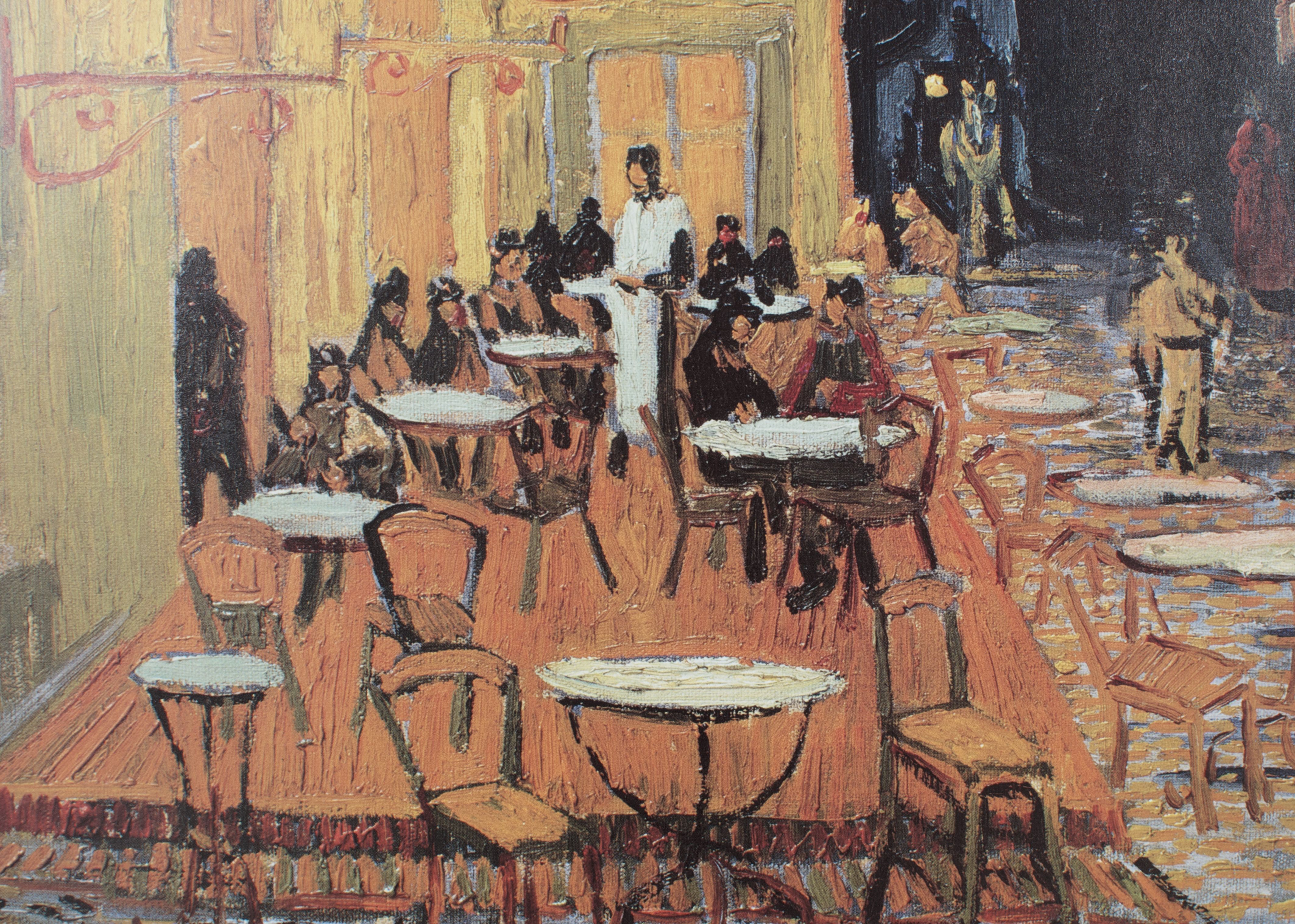 "Cafe Terrace at Night" Vincent Van Gogh Poster