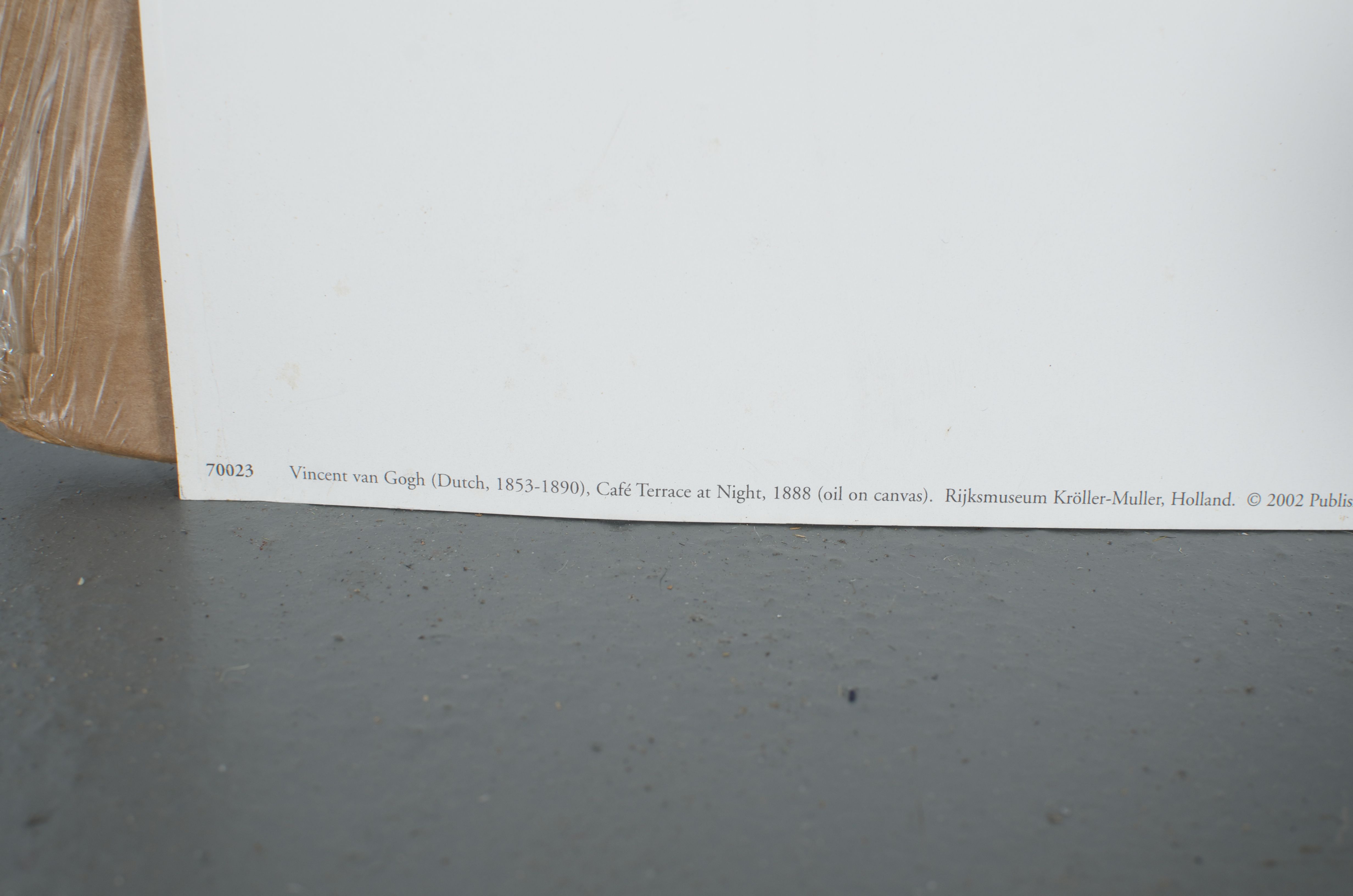 "Cafe Terrace at Night" Vincent Van Gogh Poster