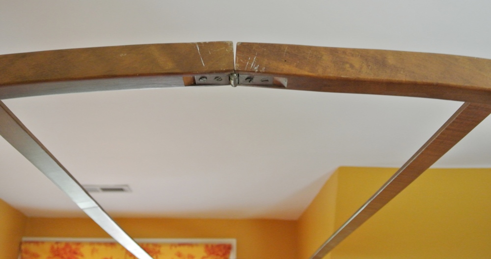 Stickley Solid Cherry Queen Size Canopy Bed with Bedding