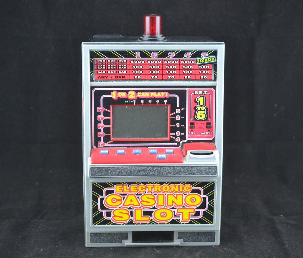 Vintage Electronic Casino Novelty Slot Machine