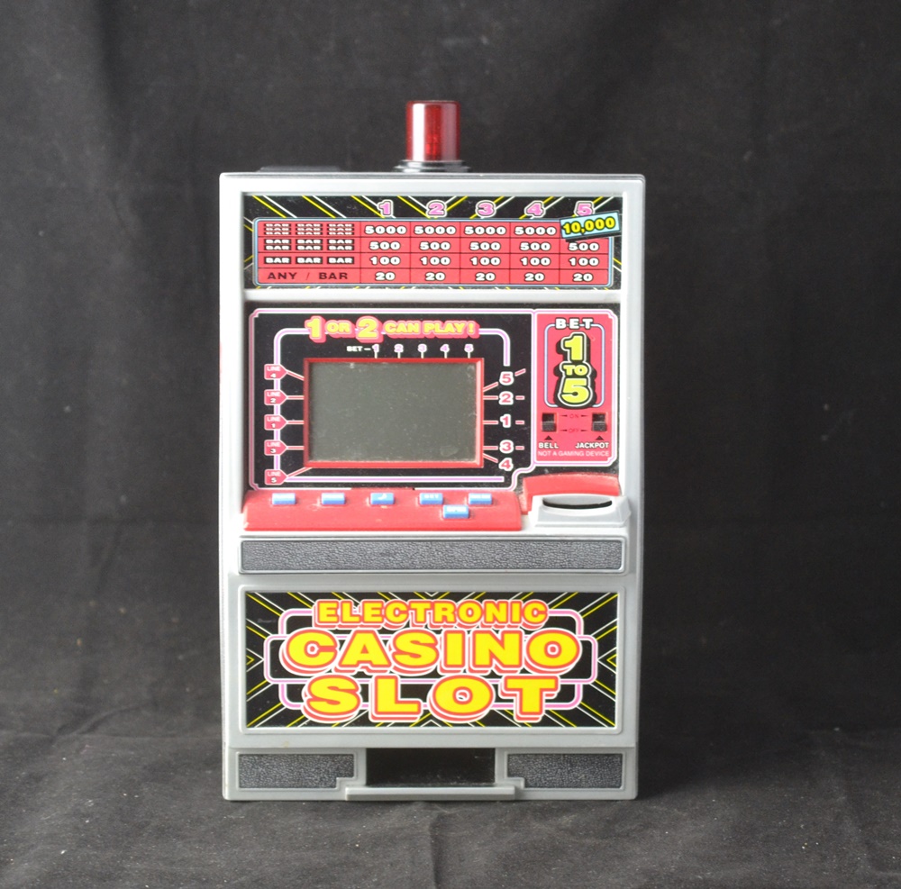 Vintage Electronic Casino Novelty Slot Machine