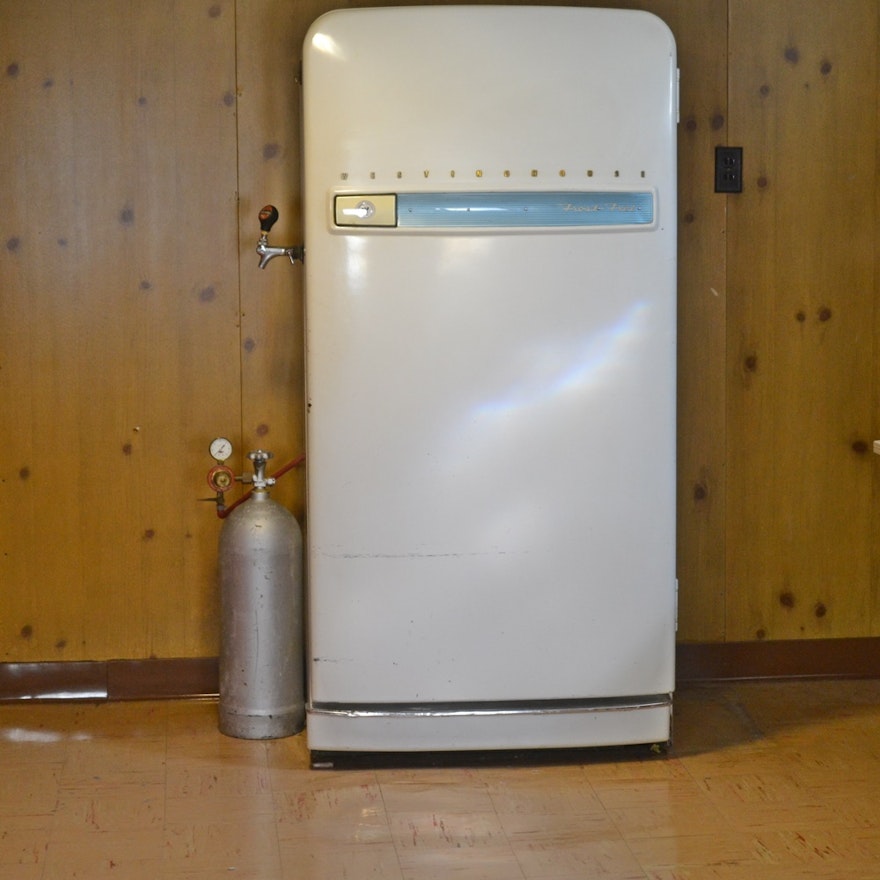Vintage Westinghouse Refrigerator and Kegerator