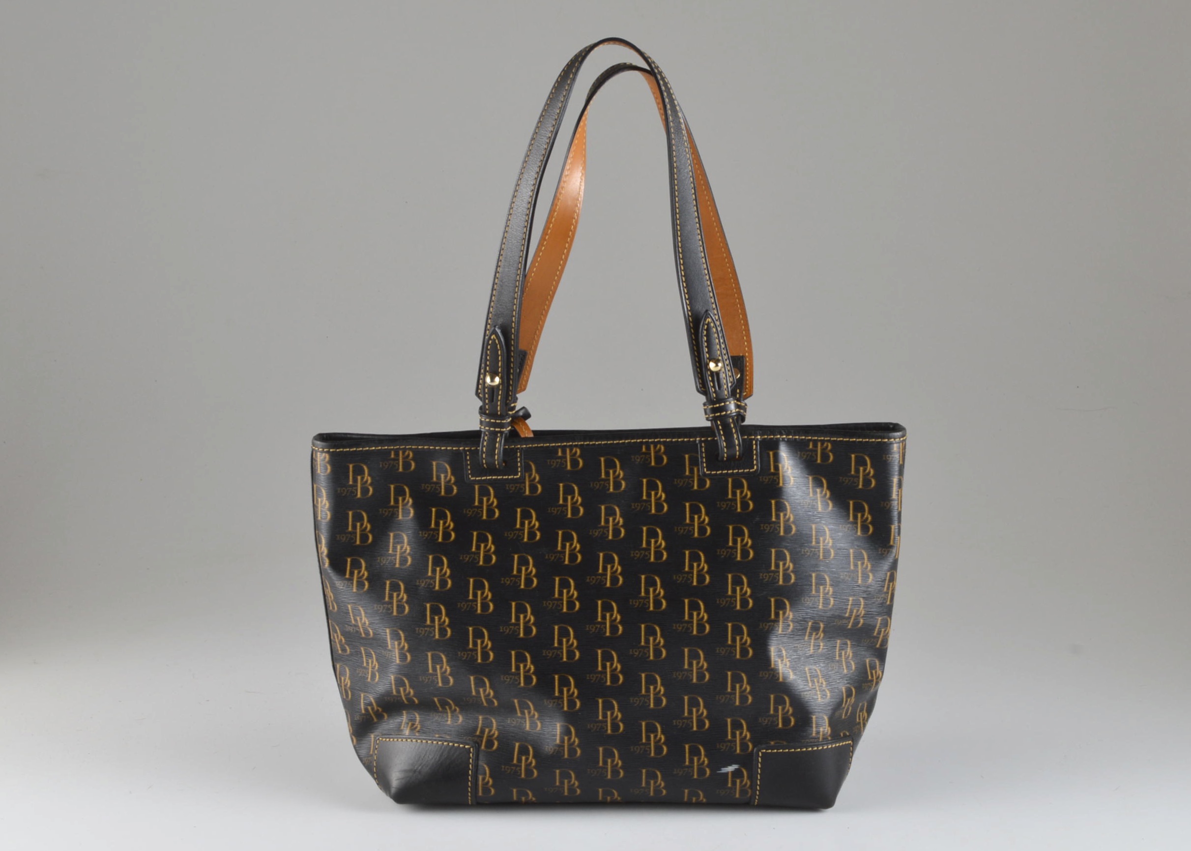 Dooney & Bourke 1975 Signature Series Logo Susanna Shoulder Bag