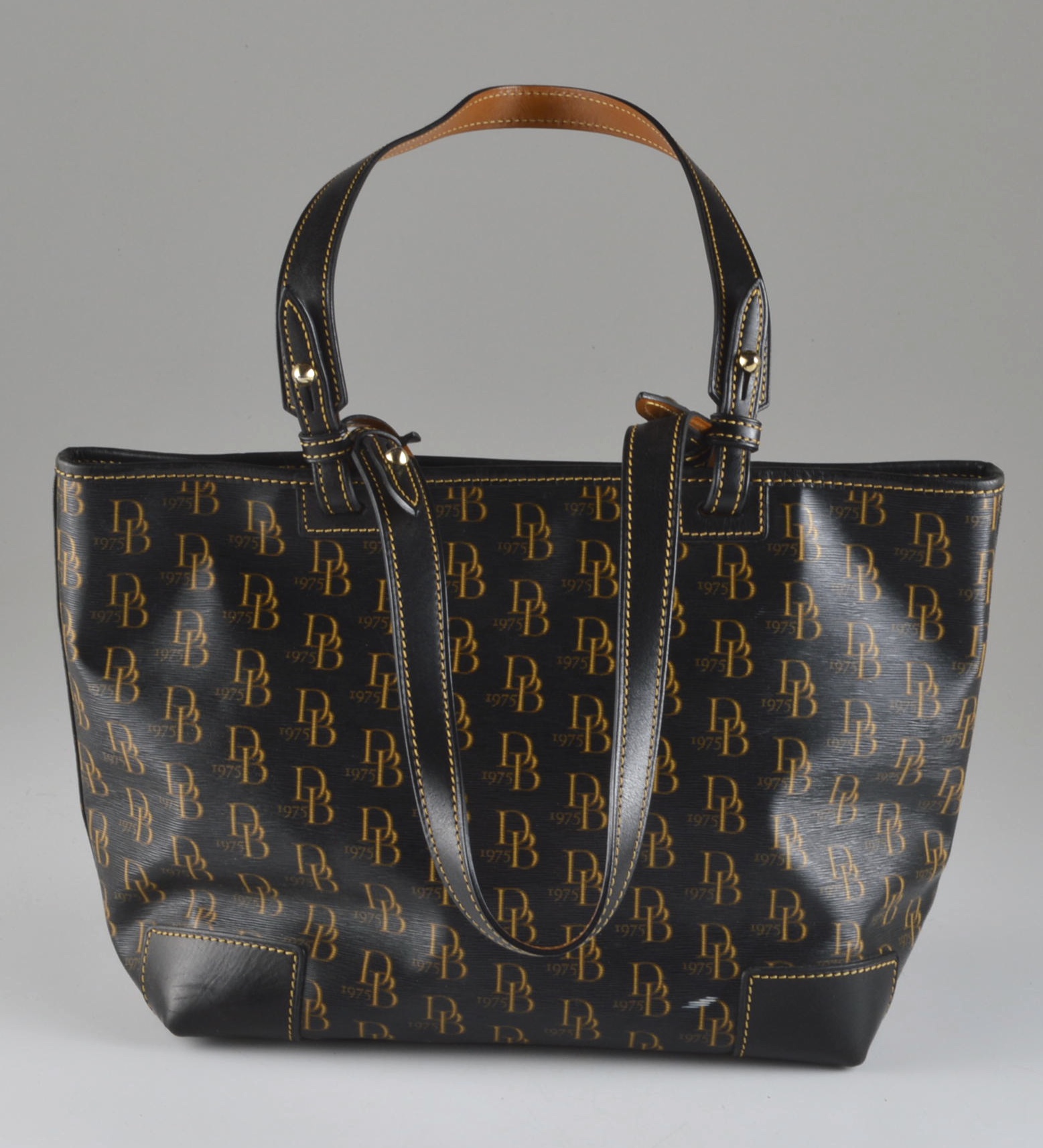 Dooney & Bourke 1975 Signature Series Logo Susanna Shoulder Bag