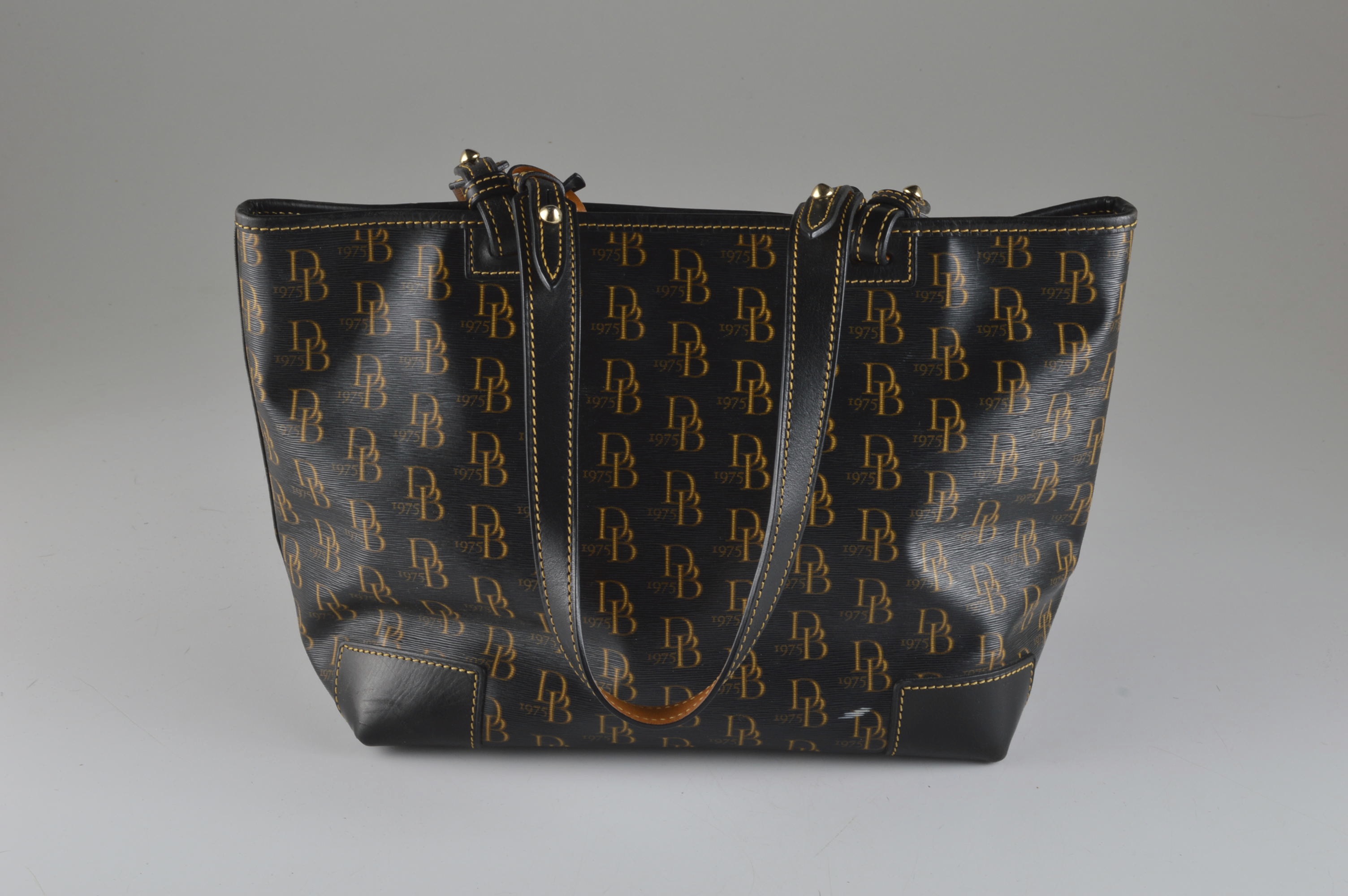 Dooney & Bourke 1975 Signature Series Logo Susanna Shoulder Bag