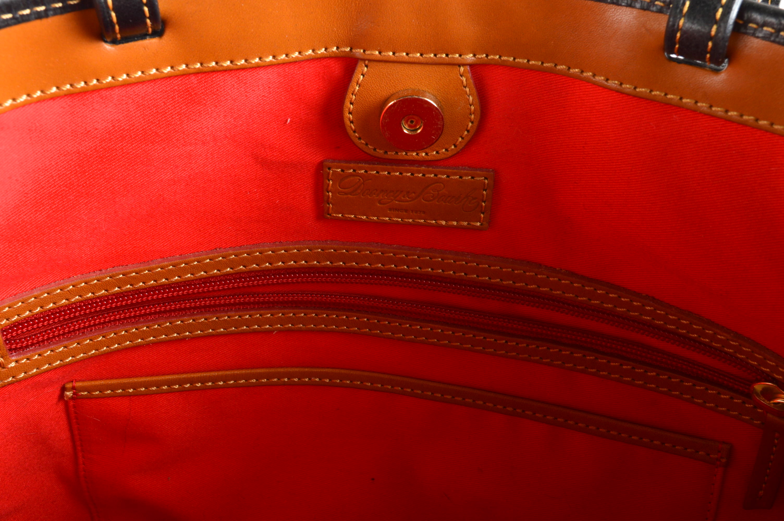 Dooney & Bourke 1975 Signature Series Logo Susanna Shoulder Bag