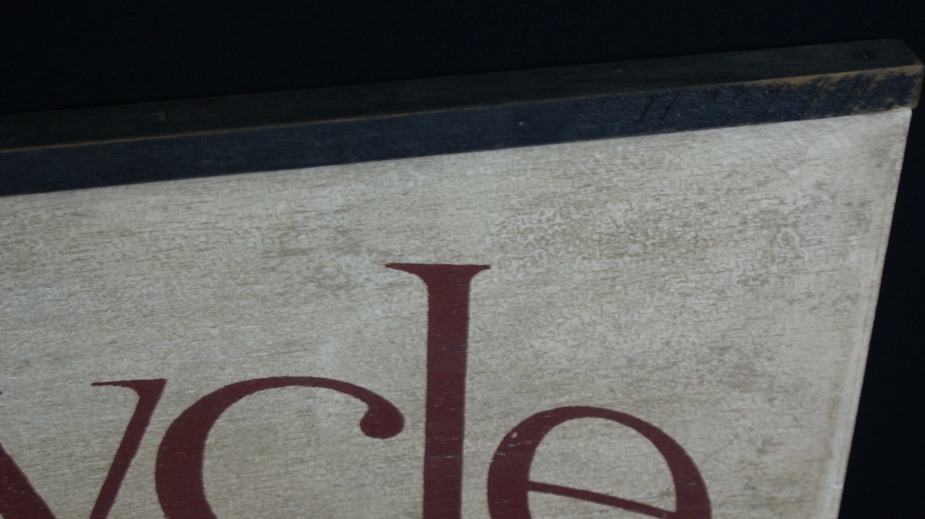 Bicycle Repair Shop Wood Wall Hanging