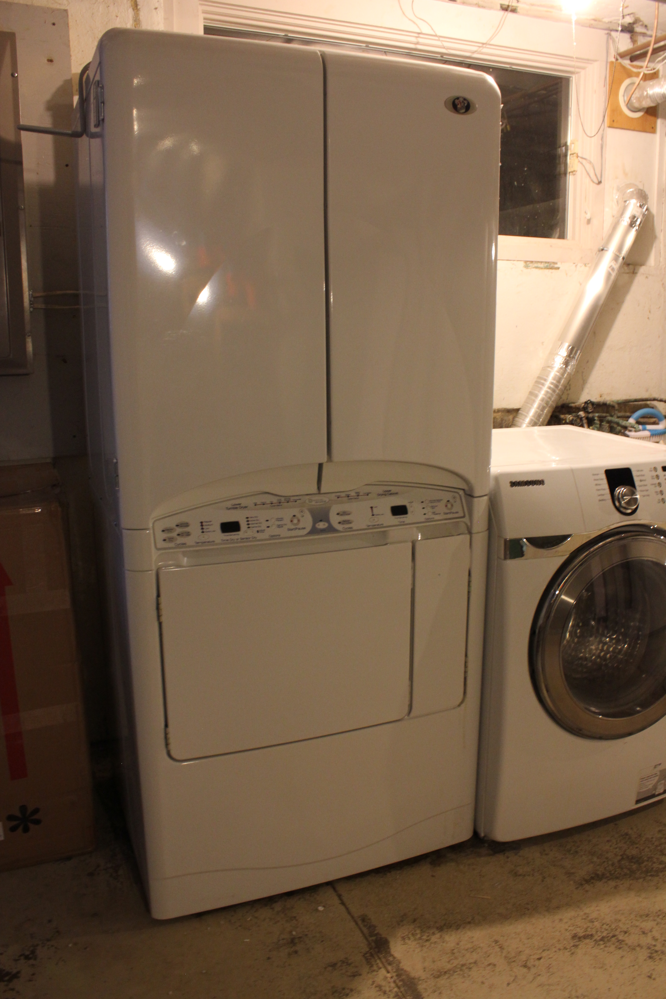 Maytag Neptune DC with Upper Drying Cabinet  