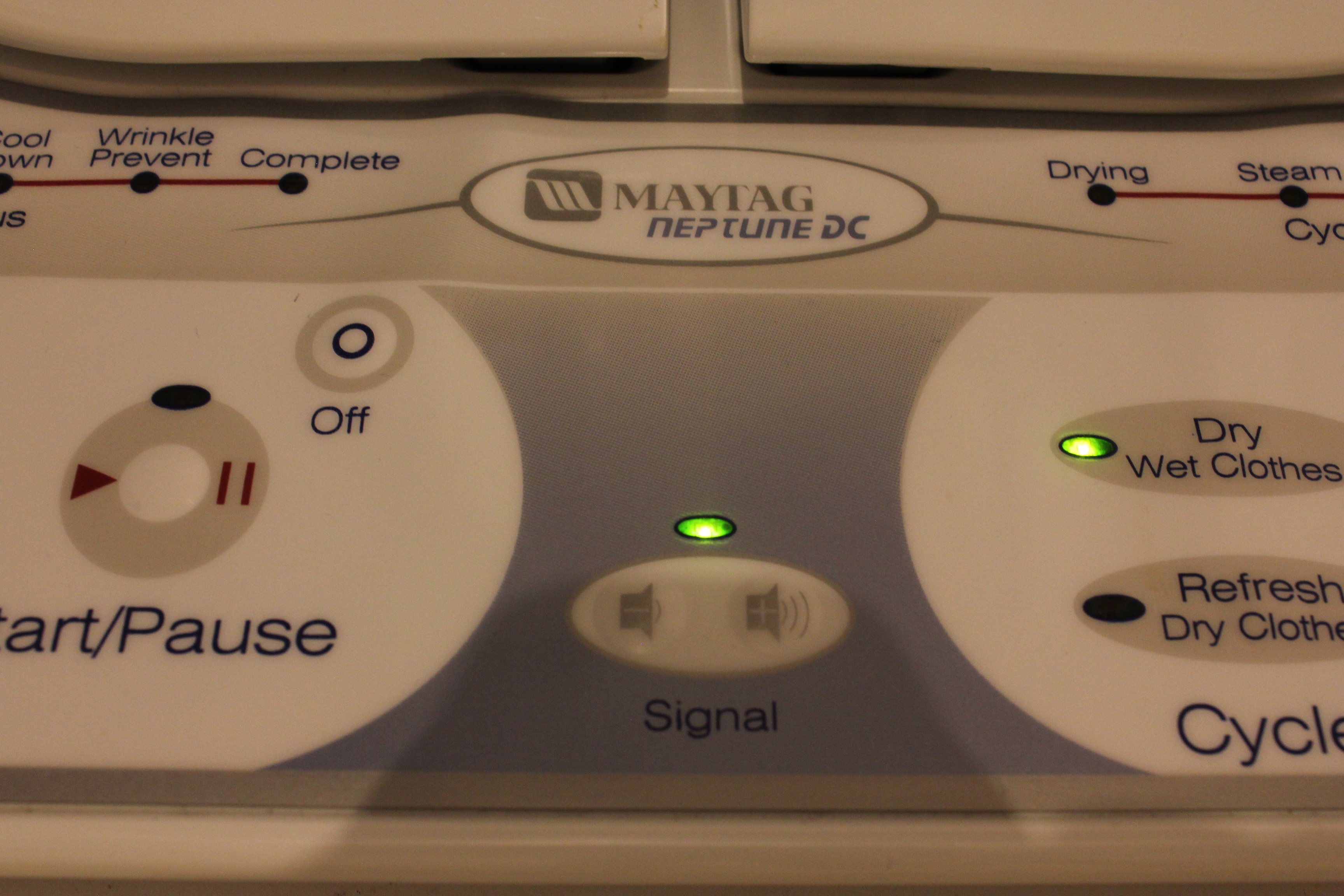 Maytag Neptune DC with Upper Drying Cabinet  