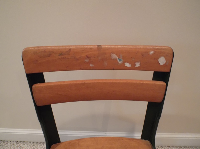 Child's 1930s Vintage School Desk