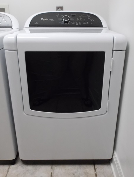  Whirlpool Cabrio 7.6CU FT Platinum Dryer