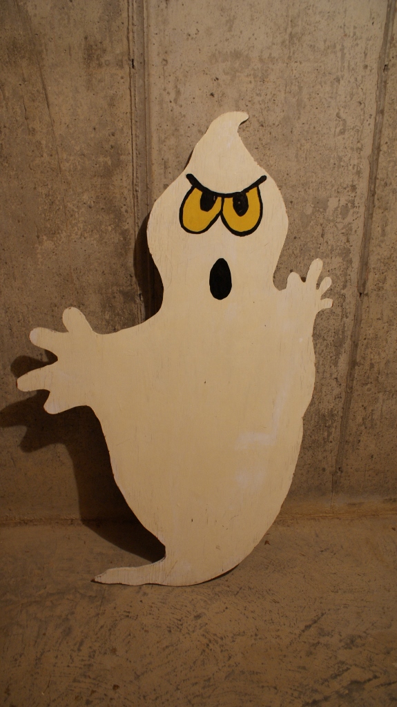 Thirteen Handmade Halloween Yard Standees