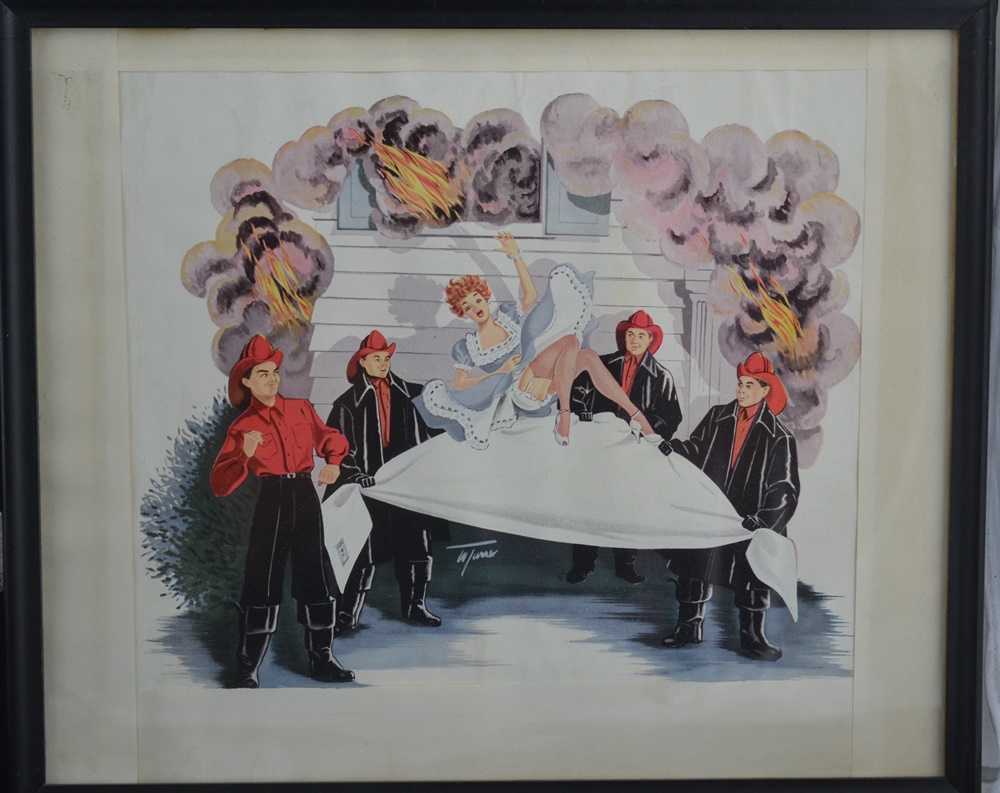 Vintage Firefighter Memoriabelia