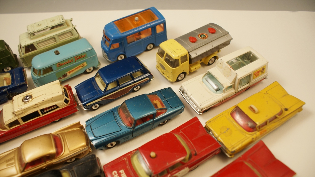 Great Lot of Vintage 1960s Corgi Cars