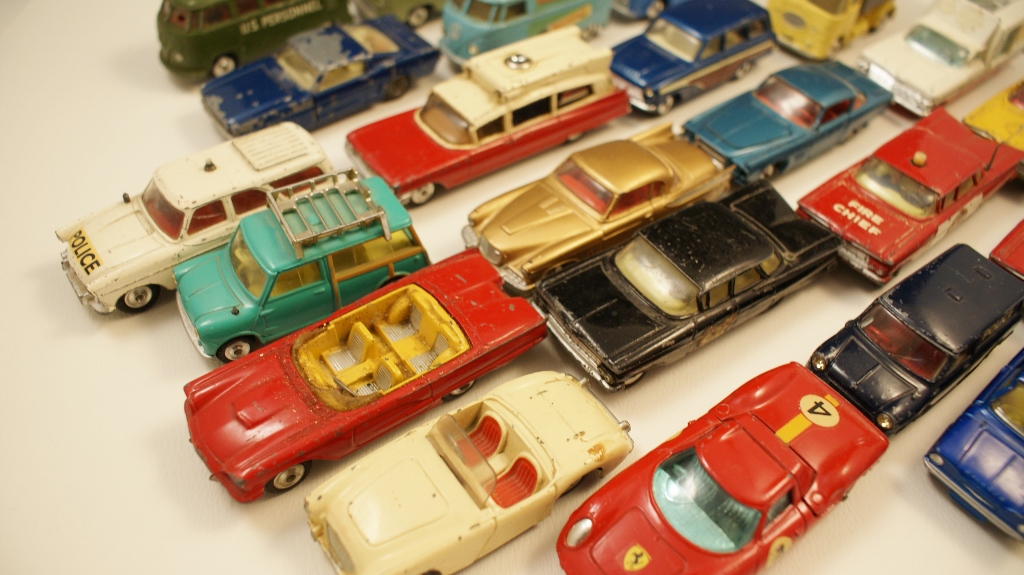 Great Lot of Vintage 1960s Corgi Cars