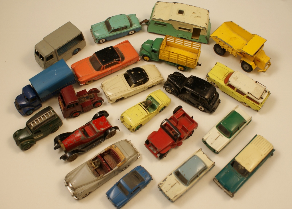 Great Group of Vintage Dinky Toy Cars