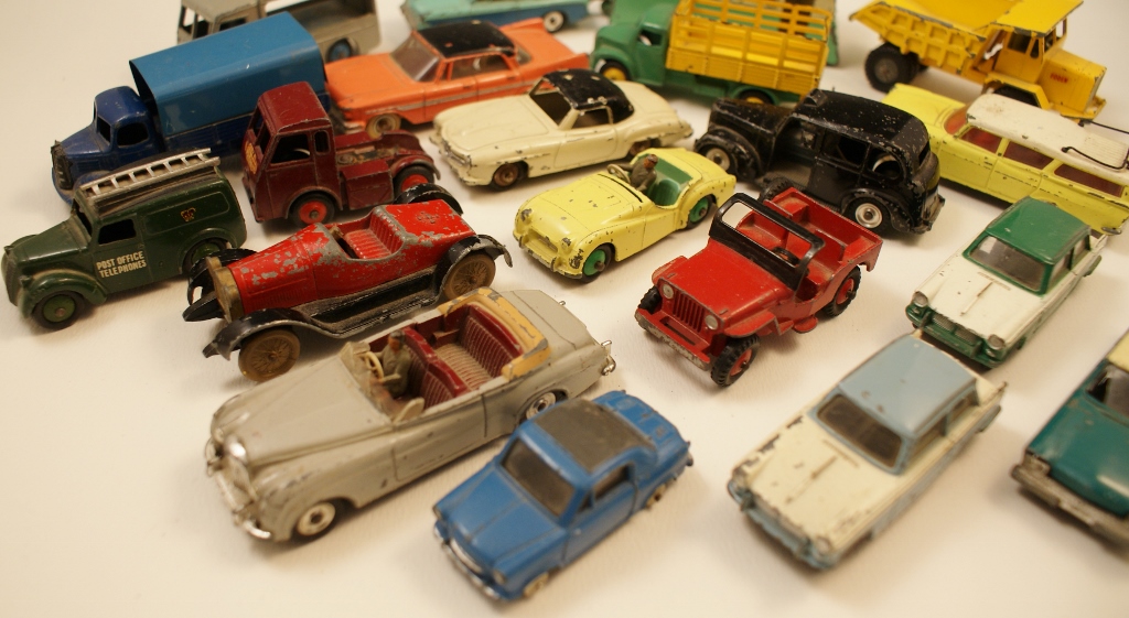 Great Group of Vintage Dinky Toy Cars
