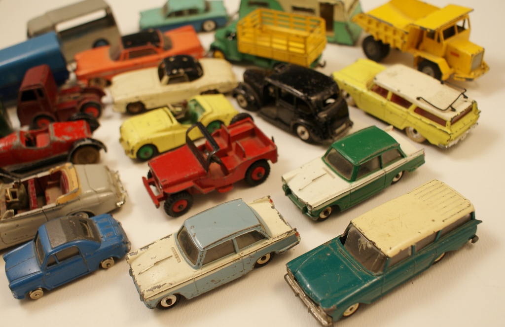 Great Group of Vintage Dinky Toy Cars