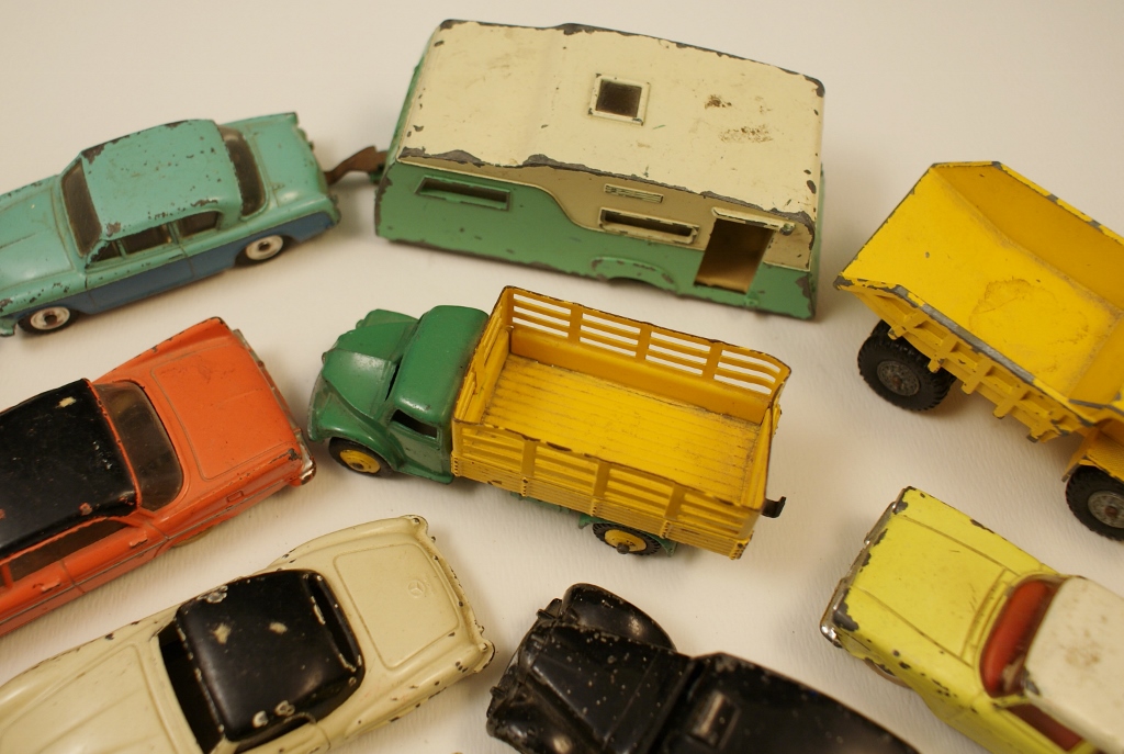 Great Group of Vintage Dinky Toy Cars