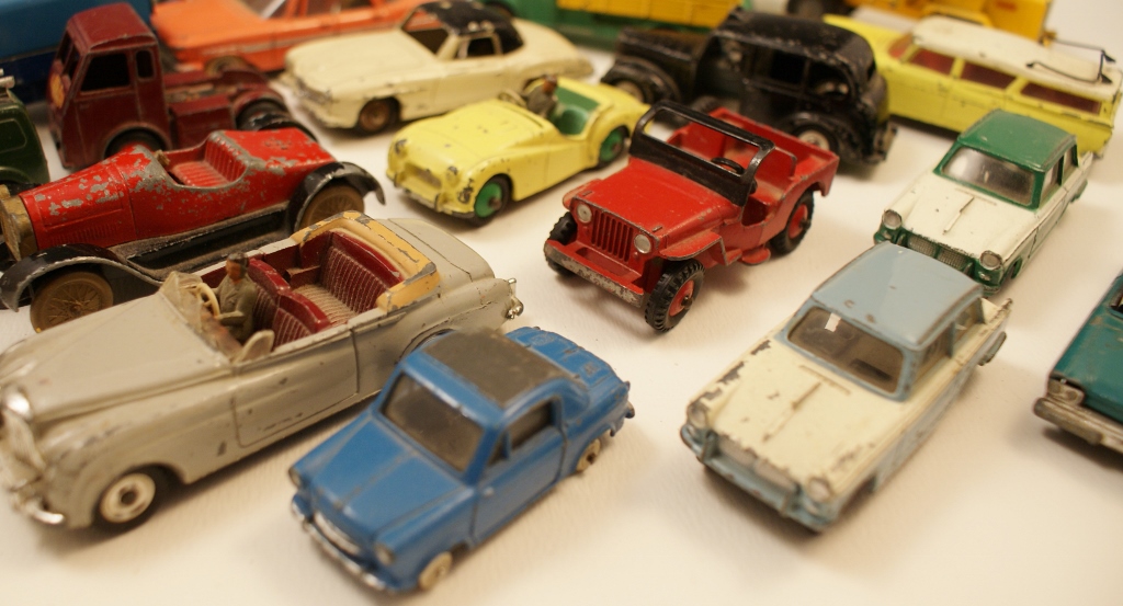 Great Group of Vintage Dinky Toy Cars