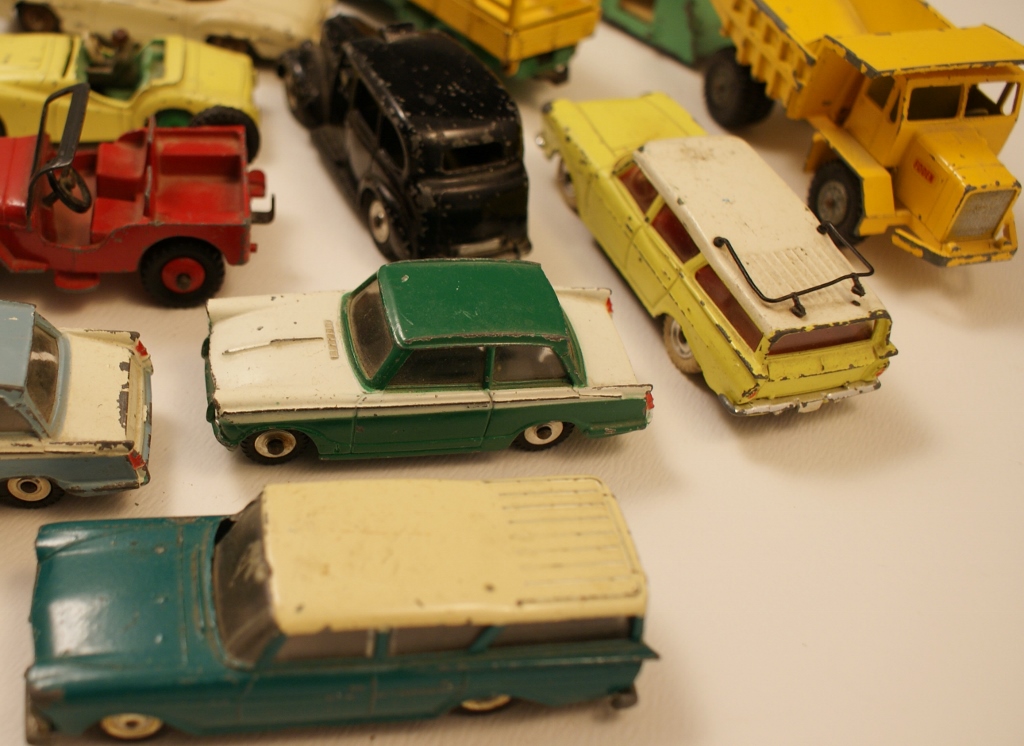 Great Group of Vintage Dinky Toy Cars