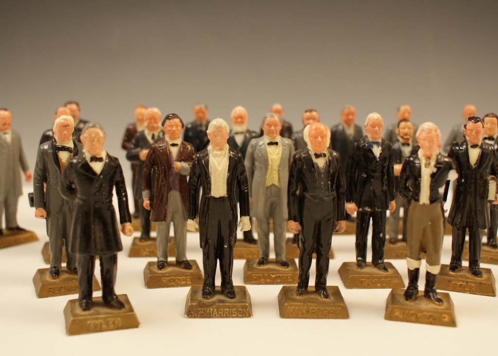 Marx Toys Vintage 1960s Era President Figures