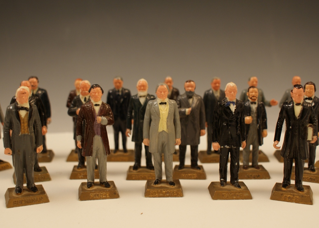Marx Toys Vintage 1960s Era President Figures