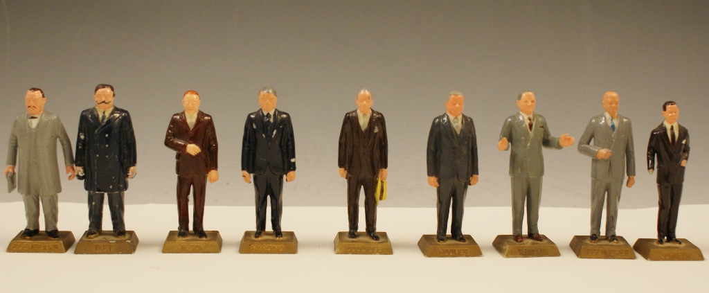 Marx Toys Vintage 1960s Era President Figures