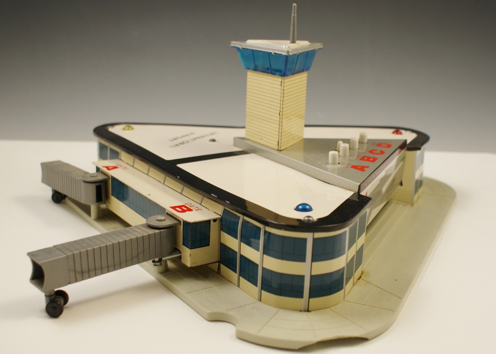 Vintage 1960s Era Tomy International Airport Playset