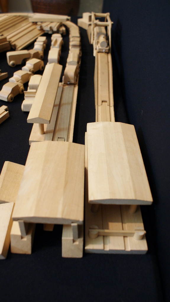 Vintage 1960s Era Playskool Skaneateles Train Set