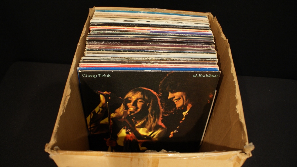 Large Box of 1970s Vinyl LPs