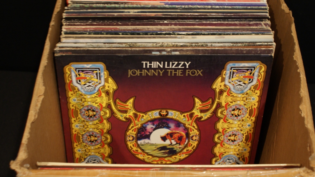 Large Box of 1970s Vinyl LPs