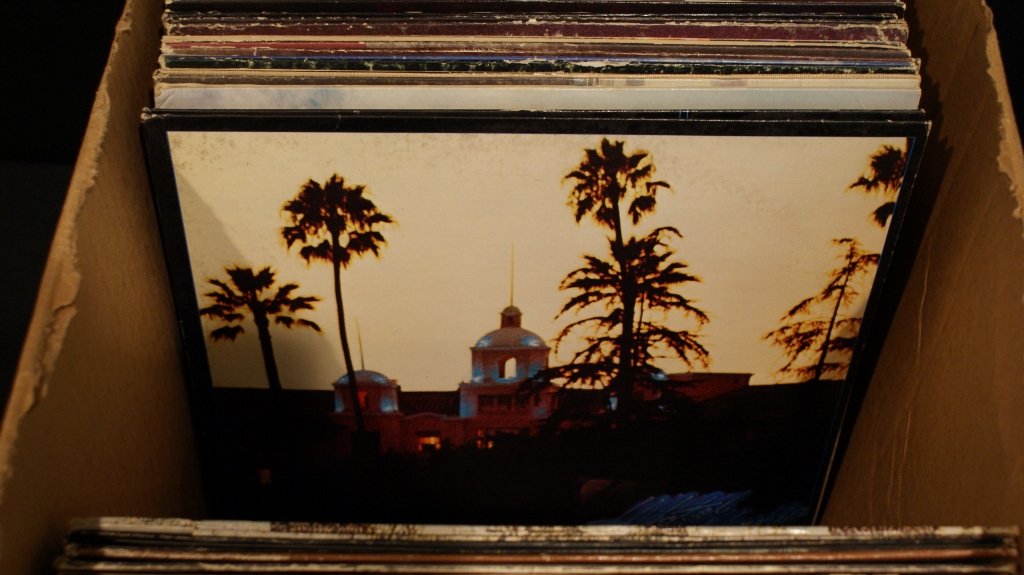 Large Box of 1970s Vinyl LPs