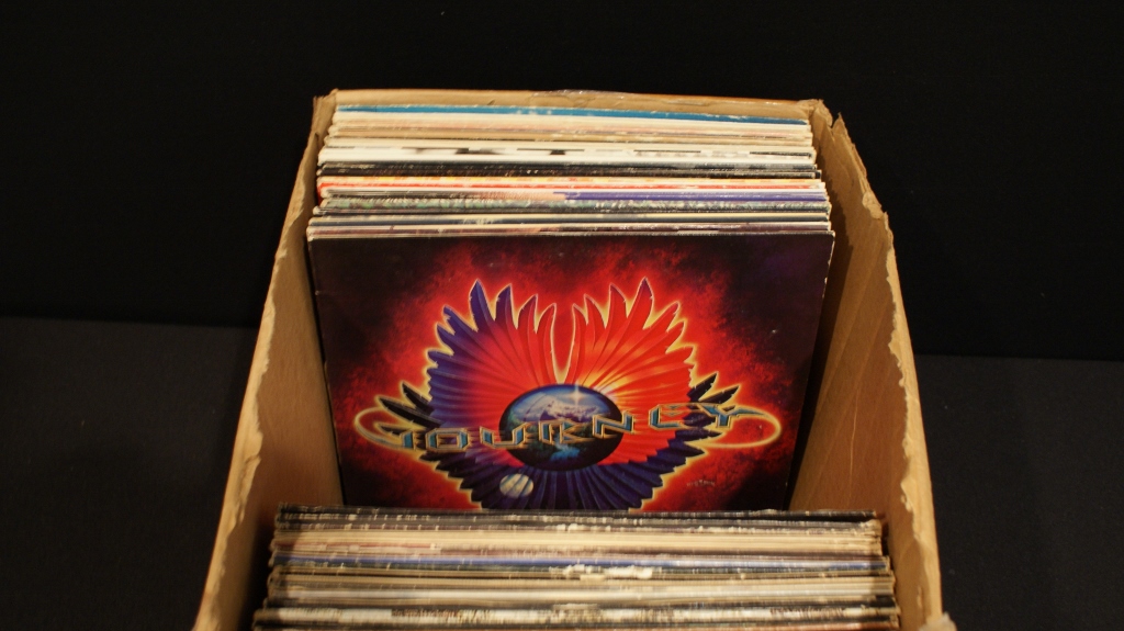 Large Box of 1970s Vinyl LPs